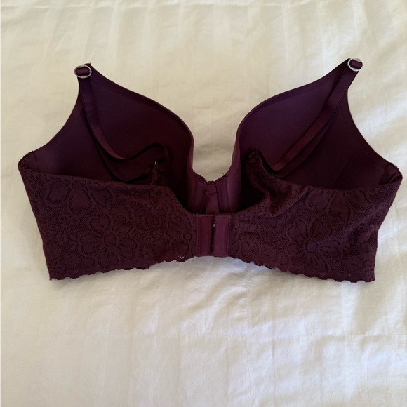 Aerie Deep Burgundy Lace Bra - Picture 2 of 3